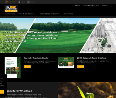 Andersons Inc golf course spreaders