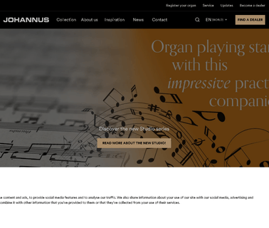 Welkom Bij Johannus Orgelbouw musical studio