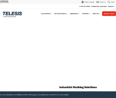Telesis Technologies equipment scribe