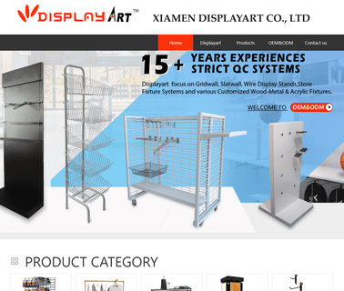 Xiamen Displayart equipment rack hardware