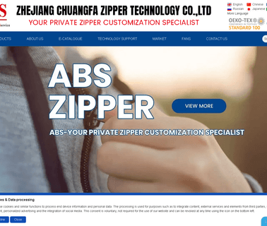 Hangzhou Chuangfa Zipper printing resin