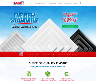 Havaco Technologies connectors diffusers
