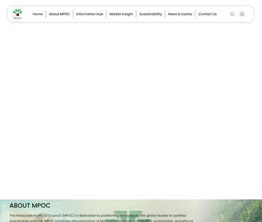 Malaysian Palm Oil Council daily oil