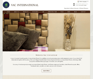 Vac International bouquets