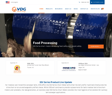 Van Der Graaf conveyorized proof and bake systems