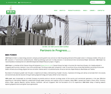 Mbh Power generation transformers