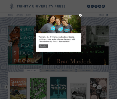 Trinity University Press art digital photography