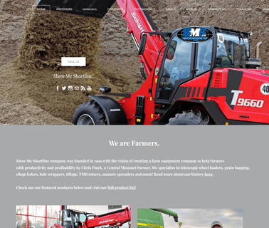 Show-Me Shortline Co,  briquetting baler