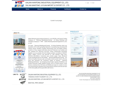 Dalian Wantong Industrial Equipment iso2531 en545