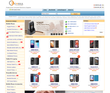 Cwell International headset cell phone
