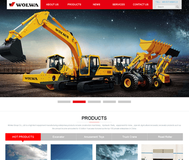 Shandong Wolwa Construction Machinery dumper