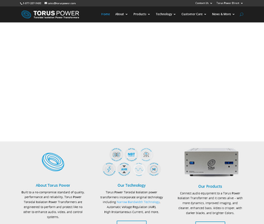 Torus Power audio transformers