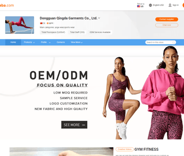 Dongguan Qingda Garments trousers top