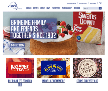 Reily Foods Company flour sauces