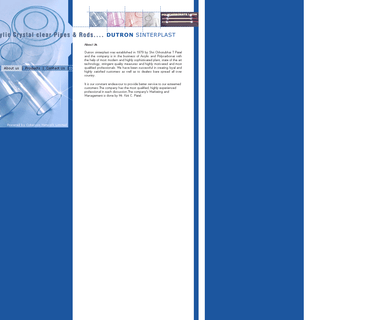 Dutron Sinterplast transparent acrylic