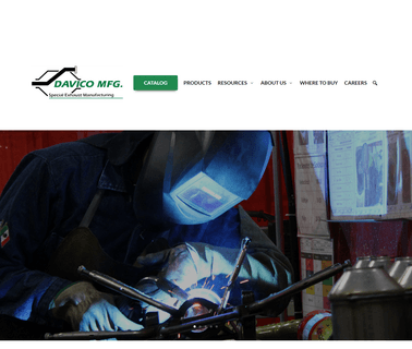 Davico Manufacturing Inc. exhaust mufflers pipes
