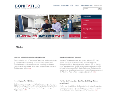 Bonifatius Gmbh Druck-Buch-Verlag magazine design