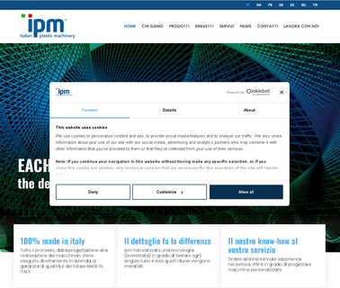 Italian Plastic Machinery Ipm Lugo Italy italian plastic