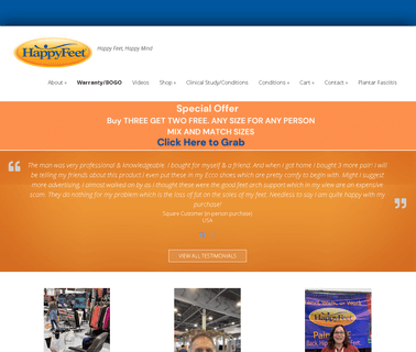 Happy Feet Usa orthotic plantar