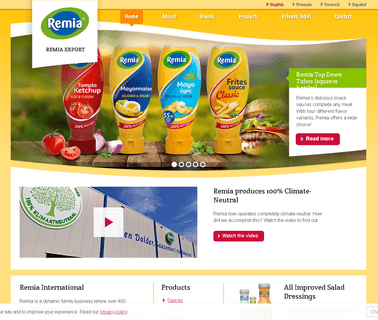 Remia C.V butter sauces