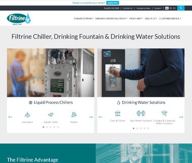 Filtrine Manufacturing Company water drinking fountains