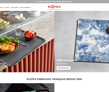 Platex flacons plastique