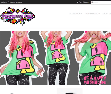 New Breed Girl knits tshirts