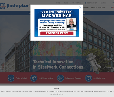 Lindapter North America fixings