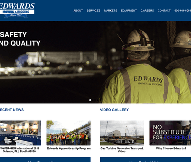 Edwards Moving & Rigging equipment evaluate