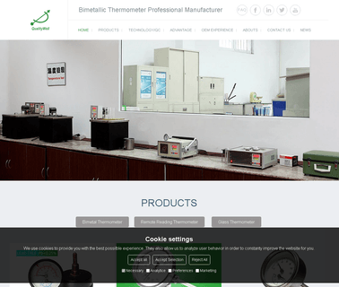 Shanghai Qualitywell Industrial industrial digital thermometer