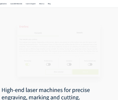 Trotec Laser Inc laser 100