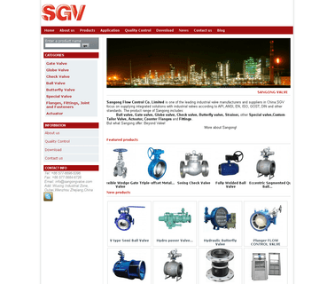 Sangong Flow Control fully valves