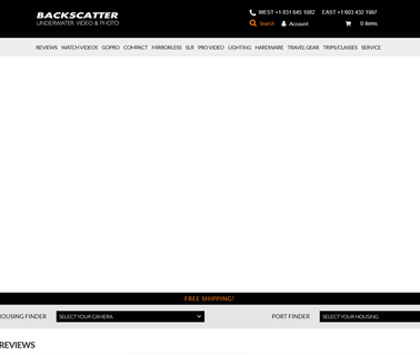 Backscatter Uw Video & Photo equipment olympus