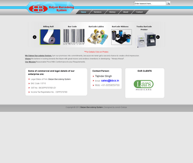 Balyan Barcodeing System industrial barcode label printer