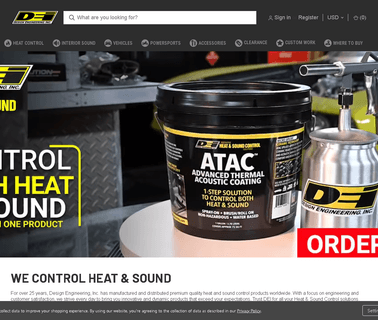 Design Engineering Inc. full exhaust systems