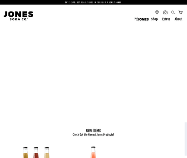 Jones Soda Co. calories new