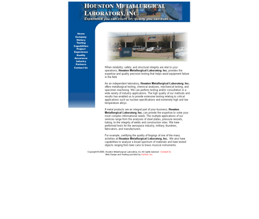 Houston Metallurgical Laboratory of Houston Texas forensic lab