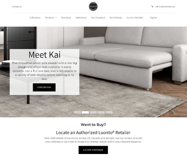 Luonto Furniture Inc. furniture using
