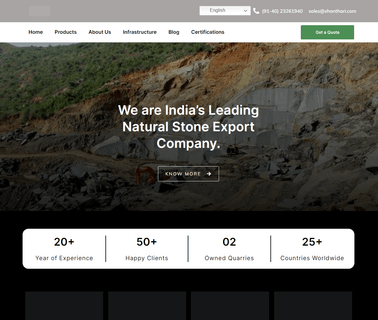 Shanthari Exporters granites manufacturer