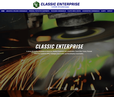 Classic Enterprise dry powder fire extinguishers