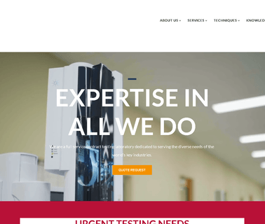 Impact Analytical - Analytical Testing Lab chemical lab device