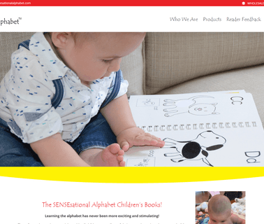 Sensesational Alphabet braille overlays