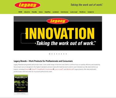 Legacy Mfg Company hoses sprinklers