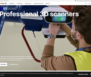 Artec 3D computer experts