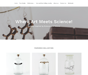 Sorcery Science; Unique Handmade Science Jewelry jewelry get