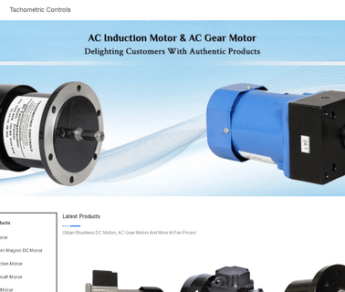 Tachometric Controls motors permanent magnet