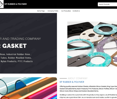 Kp Rubber & Polymer metal sheet design