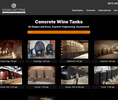Home - Sonoma Cast Stone winemakers