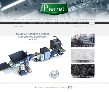 Pierret North American Division components division