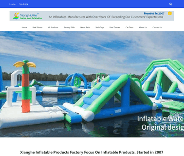 Xianghe Inflatable Products Factory water slide ball
